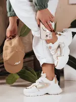 Dámske sneakersy SPARKGLAM biele
