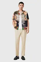 Nohavice s prímesou vlny AllSaints TALLIS