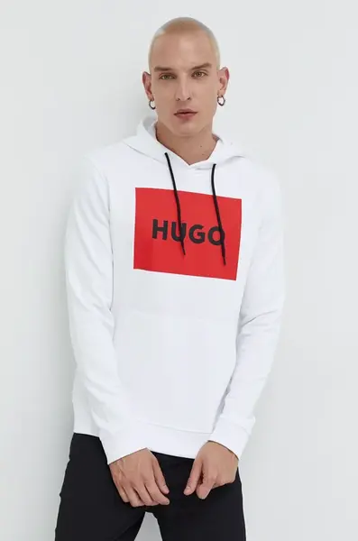 HUGO Bavlnená mikina HUGO