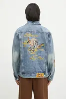Rifľová bunda Billionaire Boys Club Duck Embroidered Denim Jacket