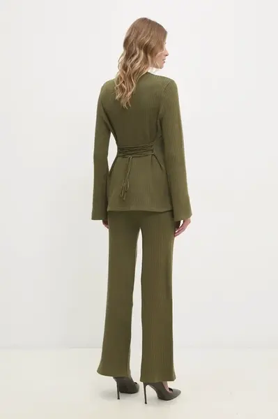 Sveter a nohavice Answear.LAB zelená farba