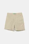 Detské ľanové šortky United Colors of Benetton
