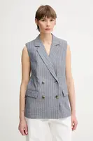 Vesta s prímesou ľanu United Colors of Benetton