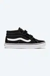 Tenisky Vans SK8-Mid Reissue SK8-Mid Reissue dámske, čierna farba, VN0A4UI56BT
