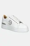 Philipp Plein  Kožené tenisky  Nappa Lo-Top Hexagon