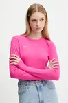 Tričko s dlhým rukávom Pangaia Cotton-Stretch Long-Sleeved Top