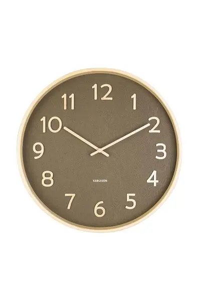 Nástenné hodiny Karlsson Pure Wood