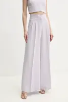 Nohavice s prímesou ľanu Twinset