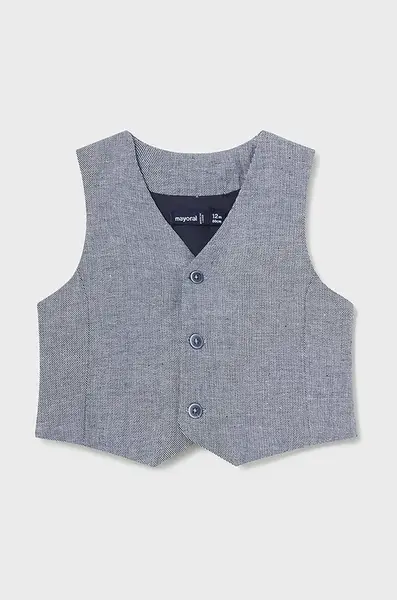 Vesta pre bábätká s prímesou ľanu Mayoral