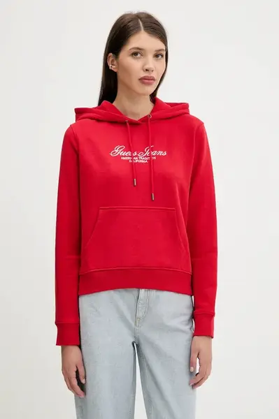 Bavlnená mikina Guess Jeans