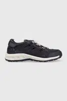 Topánky Jack Wolfskin WOODLAND 2 HYBRID LOW dámske, tmavomodrá farba, 4051351