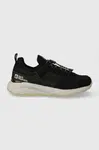 Topánky Jack Wolfskin DROMOVENTURE ATHLETIC LOW dámske, čierna farba, 4057001