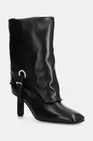 Kožené členkové topánky AGL Dorica Q Soft