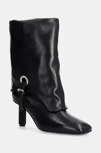 Kožené členkové topánky AGL Dorica Q Soft