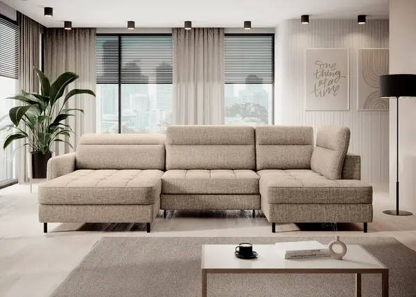 Sedací souprava Berrto Provedení: Levá U, látka: Aubron 20