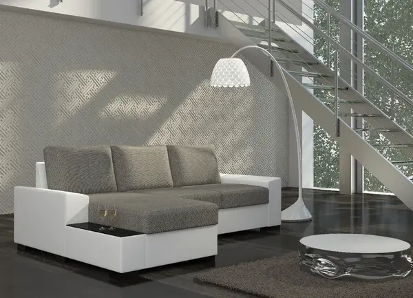 Sedací souprava Negro Provedení: Levá varianta, látka: Berlin 01/ Soft 17