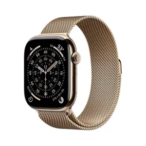 Apple Watch S11 Cell - 46mm Milanese Loop zlaté M/L