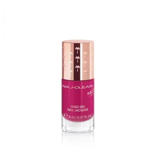 Naj-Oleari Oleo gel Nail Lacquer lak na nehty s gelovým efektem - 17 raspberry 8 ml