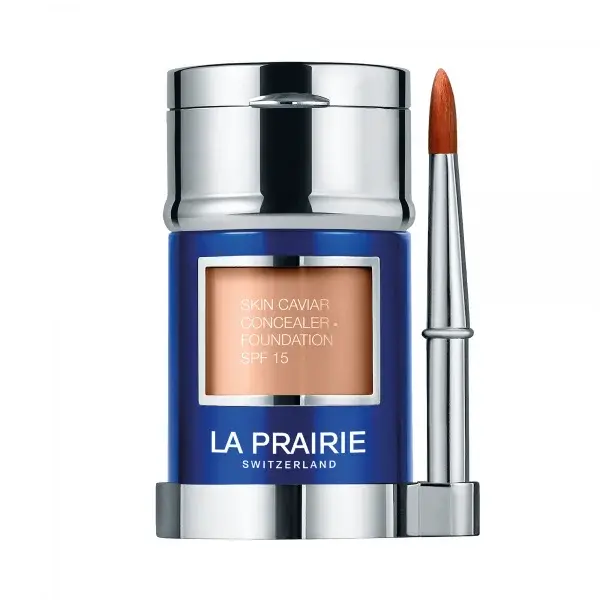 La Prairie Skin Caviar Concealer • Foundation SPF 15 make-up - Creme Peche  30 ml