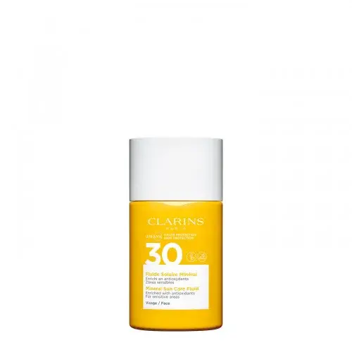 Clarins Sun Care Face Fluid SPF30 opalovací fluid na obličej 30 ml