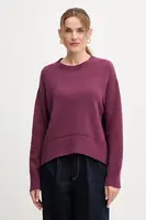 Svetr s příměsí vlny United Colors of Benetton fialová barva, 1244D10BC