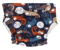 Mamatti Látková plienka EKO sada - nohavičky + 2 x plienka, veľ. 5-14 kg, Chameleon