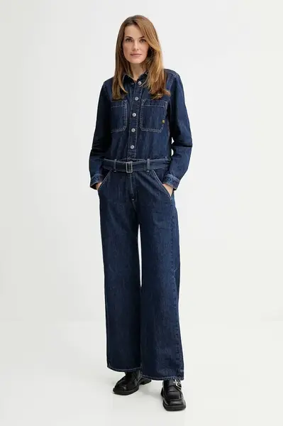 Džínový overal G-Star Belted 3D Loose