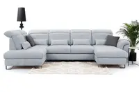 Sedací souprava Giovani do U - látka Urban Provedení: Pravá U, Nožičky: Nožičky kovové - chrom, látka: Urban 4