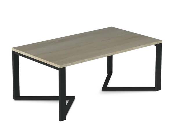 Konferenční stolek Gavino Barva desky: Dub Sonoma, Barva podstavy: Černá