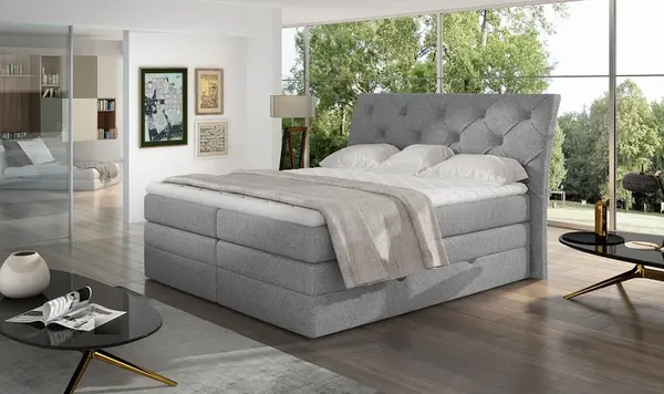Boxspring Mirabel Rozměr: 180 x 200 cm, látka: Grande 81