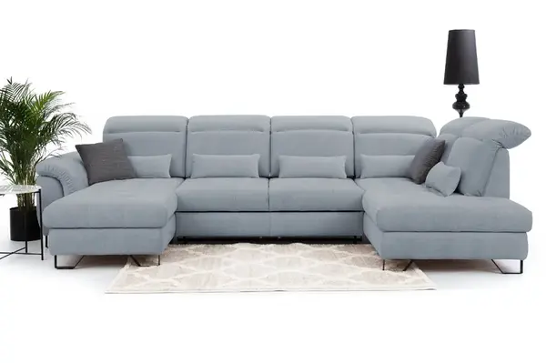 Sedací souprava Giovani do U - látka Urban Provedení: Levá U, Nožičky: Nožičky kovové - chrom, látka: Urban 5