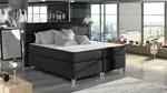 Boxspring Amadeo Rozměr: 140 x 200 cm, látka: Soft 11, Varianta: S LED osvětlení