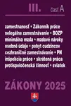 Zákony III A/2025 - Pracovnoprávne vzťahy a zamestnávanie