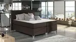 Boxspring Amadeo Rozměr: 180 x 200 cm, látka: Sawana 26, Varianta: Bez LED osvětlení