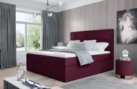 Boxspring Meron Rozměr: 180 x 200 cm, látka: MatVelvet 68