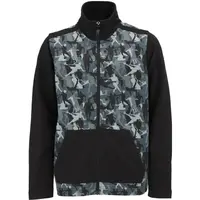 Umbro JUSS Chlapčenská mikina, čierna, veľkosť 152-158