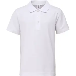 Lewro SCHOOL Chlapčenské polo tričko, biela, veľkosť 128-134