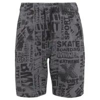 Lewro CHEW Chlapčenské úpletové šortky, tmavo sivá, veľkosť 164-170