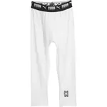 Puma HOOPS TEAM 3/4 TIGHT BASELAYER Basketbalové elastické nohavice, biela, veľkosť