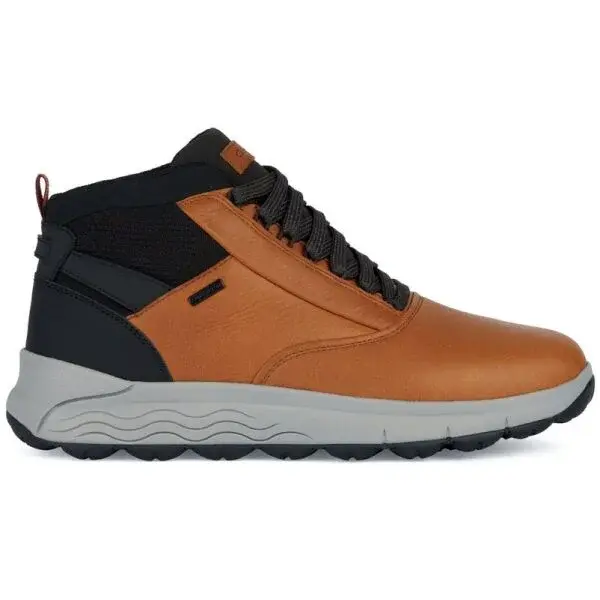 Geox SPHERICA Pánska členková obuv, hnedá, veľkosť