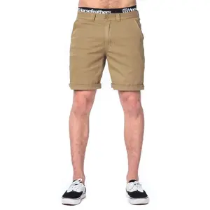 Horsefeathers MACKS SHORTS Pánske šortky, béžová, veľkosť