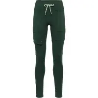 KARI TRAA ANELIE TIGHTS Dámske športové legíny, tmavo zelená, veľkosť