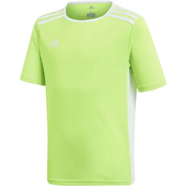 adidas ENTRADA 18 JSYY Chlapčenský futbalový dres, svetlo zelená, veľkosť