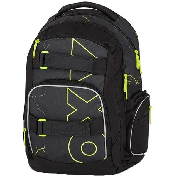 Oxybag STYLE Študentský ruksak, čierna, veľkosť