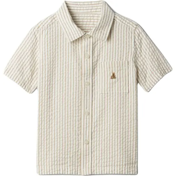 GAP BABY Detská košeľa, béžová, veľkosť 5Y