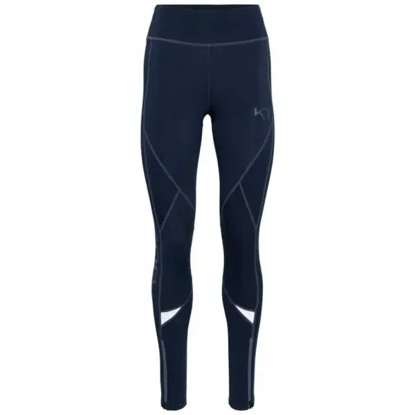 KARI TRAA LOUISE 2.0 TIGHTS Dámske športové legíny, tmavo modrá, veľkosť