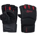 Fitforce PRO POWER MMA bezprstové rukavice, čierna, veľkosť