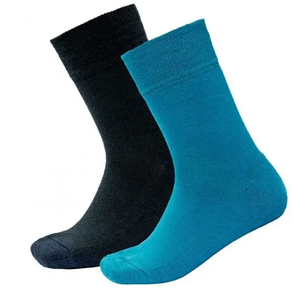 Devold DAILY MEDUIM Detské ponožky, čierna, veľkosť 25-27