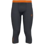Odlo REVELSTOKE PERFORMANCE WOOL 150 Pánske termo legíny, tmavo sivá, veľkosť