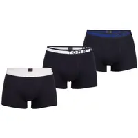 Tommy Hilfiger 3P TRUNK Pánske boxerky, tmavo modrá, veľkosť
